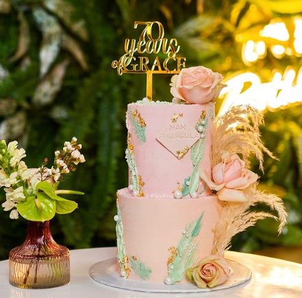 Custom Acrylic Cake Topper – Personalised Text