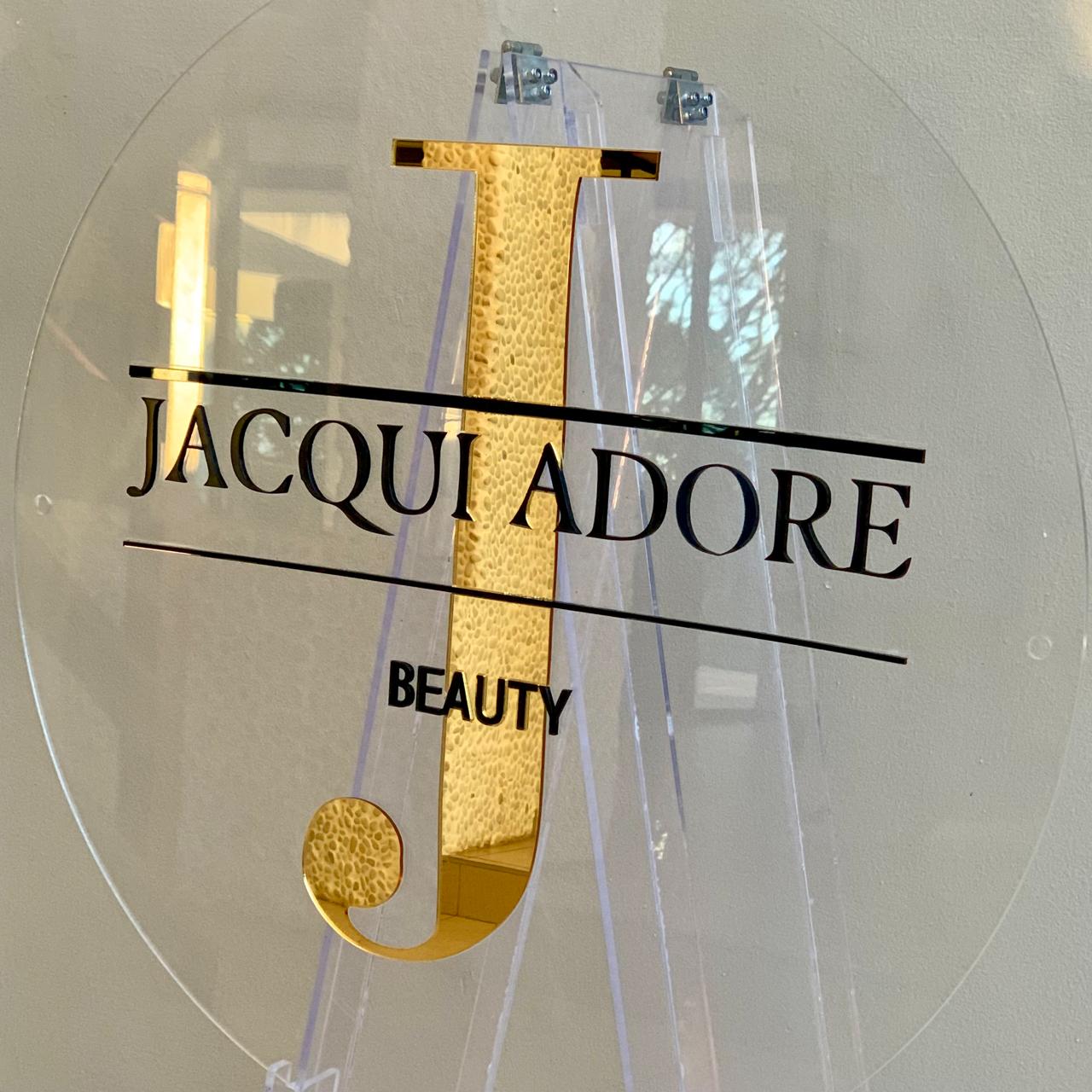 Acrylic business Sign - Clear