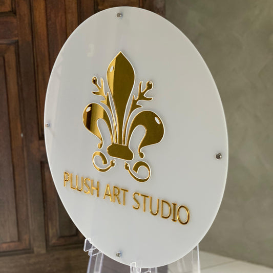 Opel Acrylic Business Signs for Modern Shops & Salons