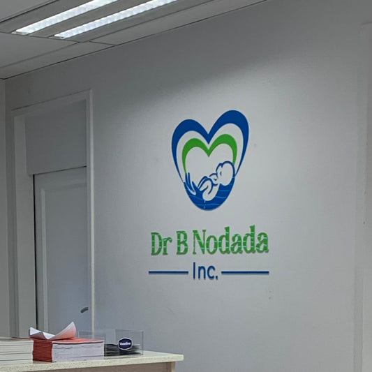 Custom Coloured Acrylic Logo Plaque – Vibrant & Personalized Branding