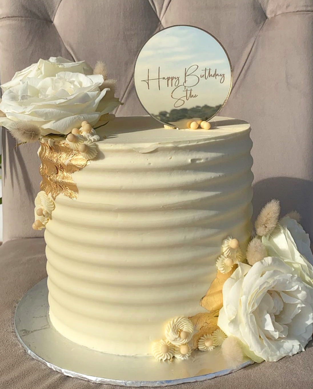 Acrylic Cake disk