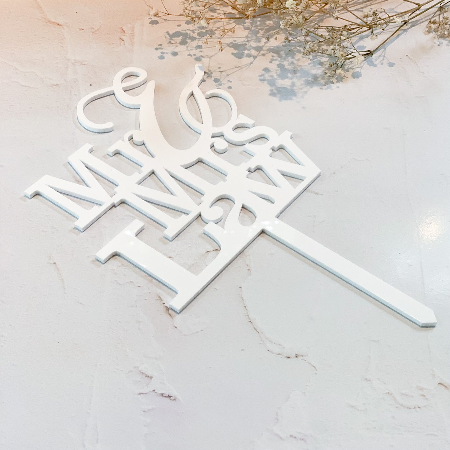 Personalised Cake topper