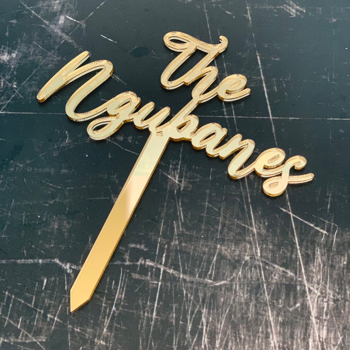 Personalised Cake topper