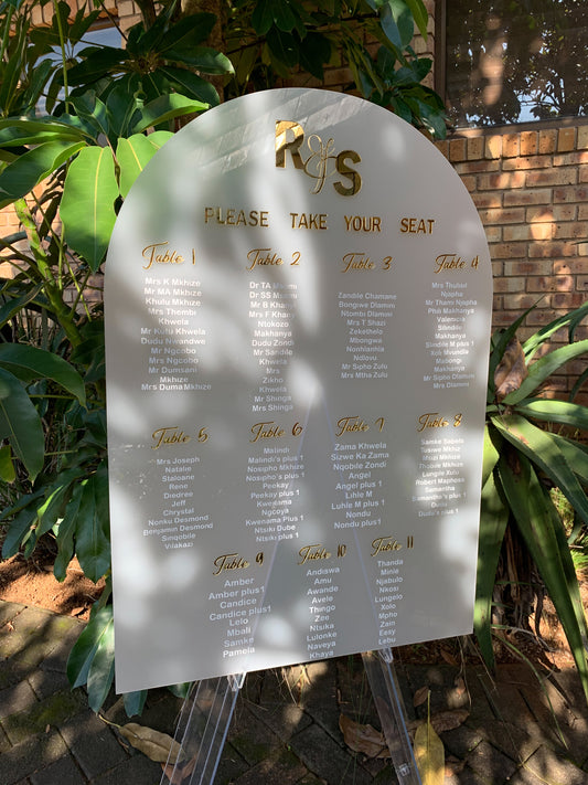 Seating Plan