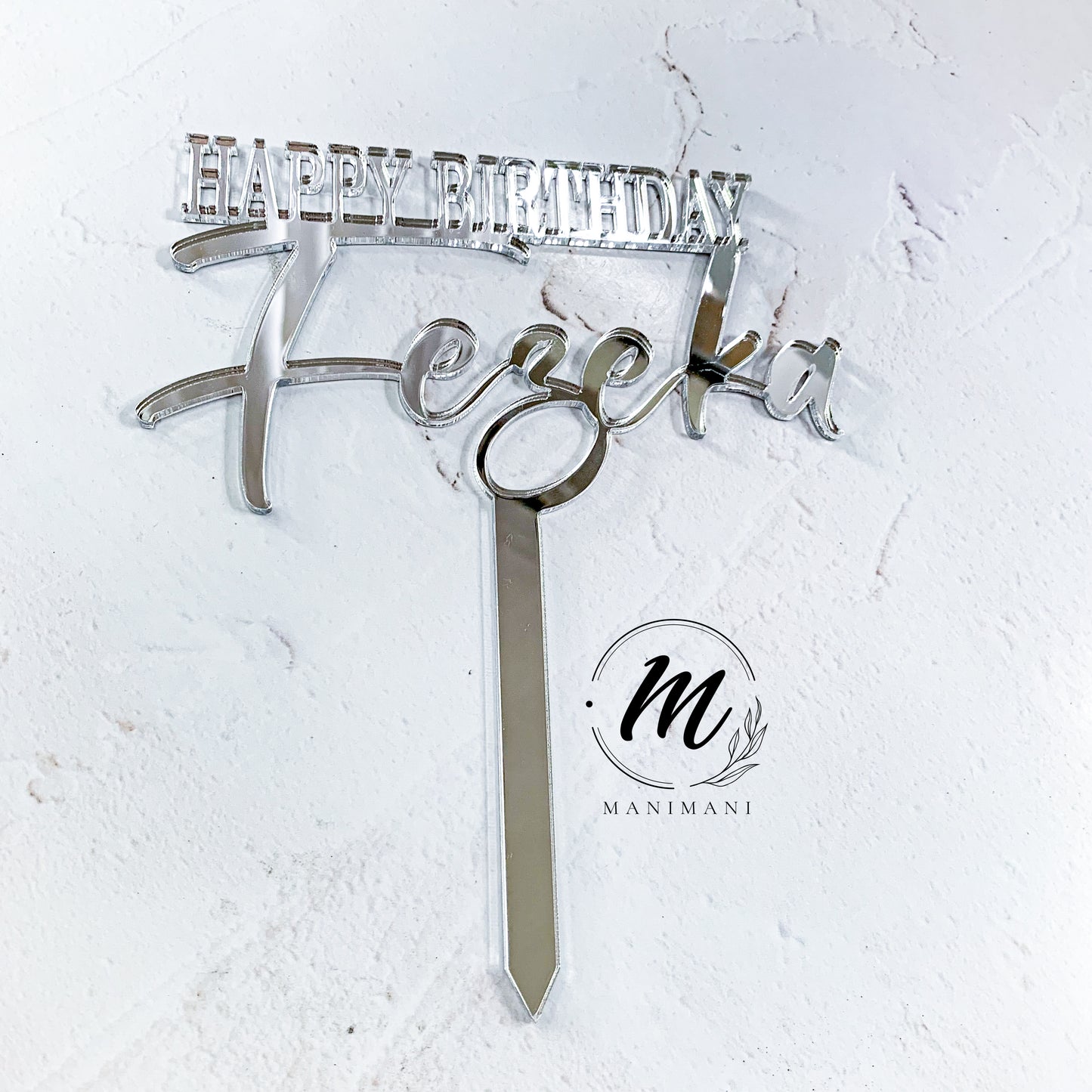 Personalised Cake topper