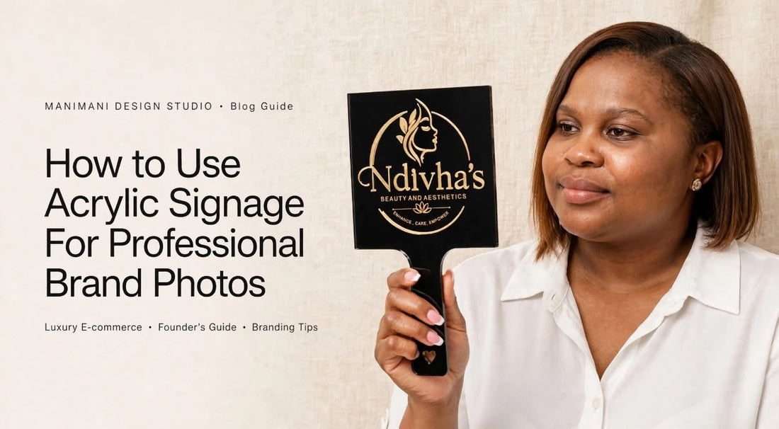 How to Use Acrylic Signage for Brand Photos