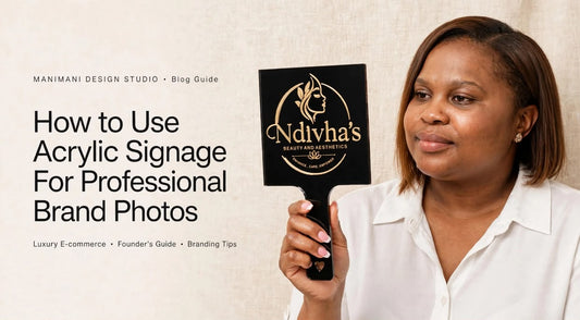 How to Use Acrylic Signage for Brand Photos