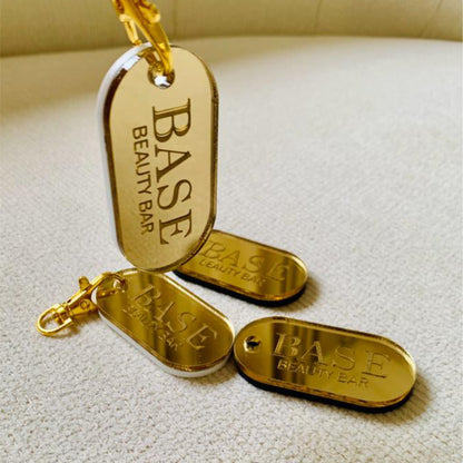 Acrylic Keyring - custom engraved