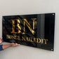 Acrylic business Sign - Rectangular