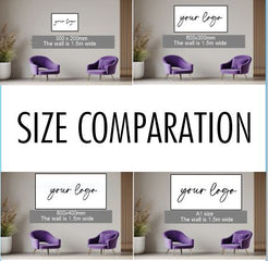 Rectangular Acrylic Business Signs for Shops, Salons & Offices ...