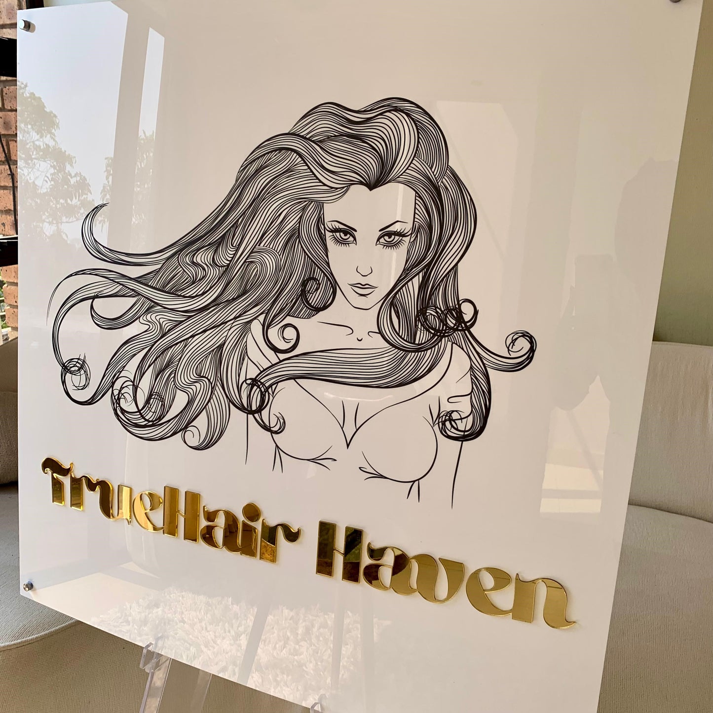 UV Printed Acrylic business Sign