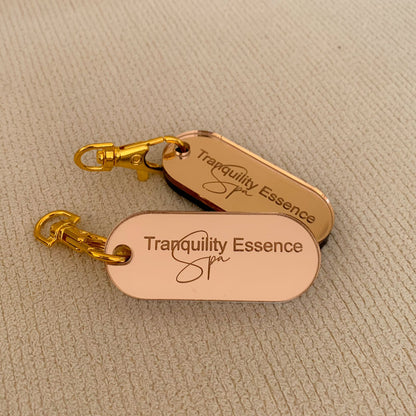 Acrylic Keyring - custom engraved