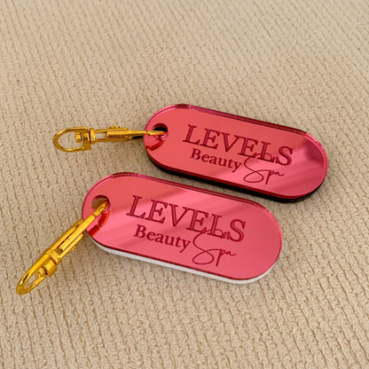 Acrylic Keyring - custom engraved