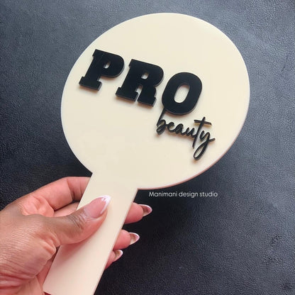 Colourful Acrylic Hand Mirror