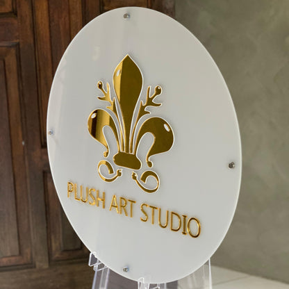 Opel Acrylic Business Signs for Modern Shops & Salons