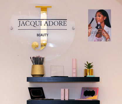 Personalized Clear Acrylic Business Sign – Sleek & Durable