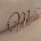 Rose gold Acrylic Name Plaque