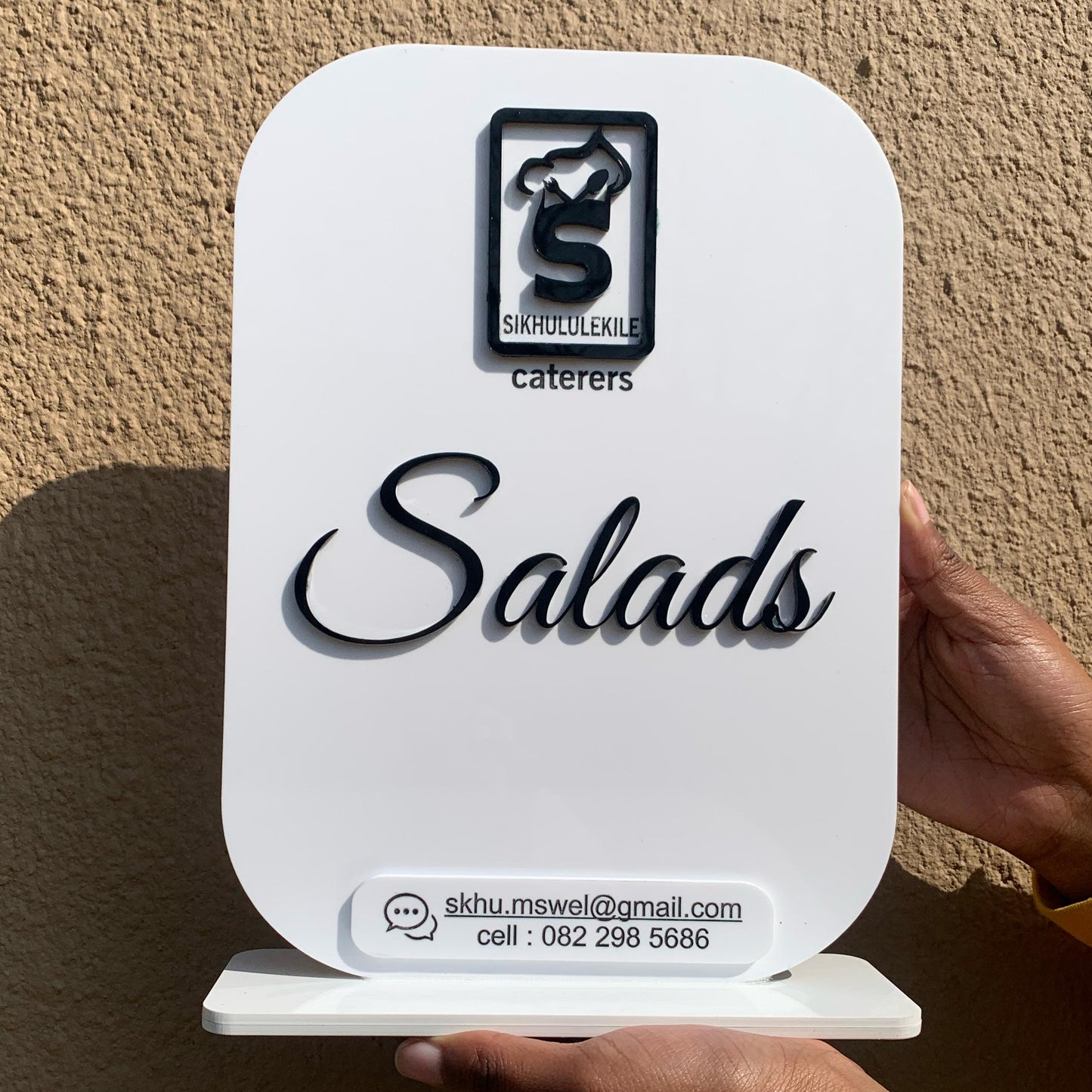 A4 Menu stands