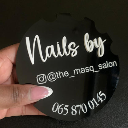 Acrylic Nailfie disk