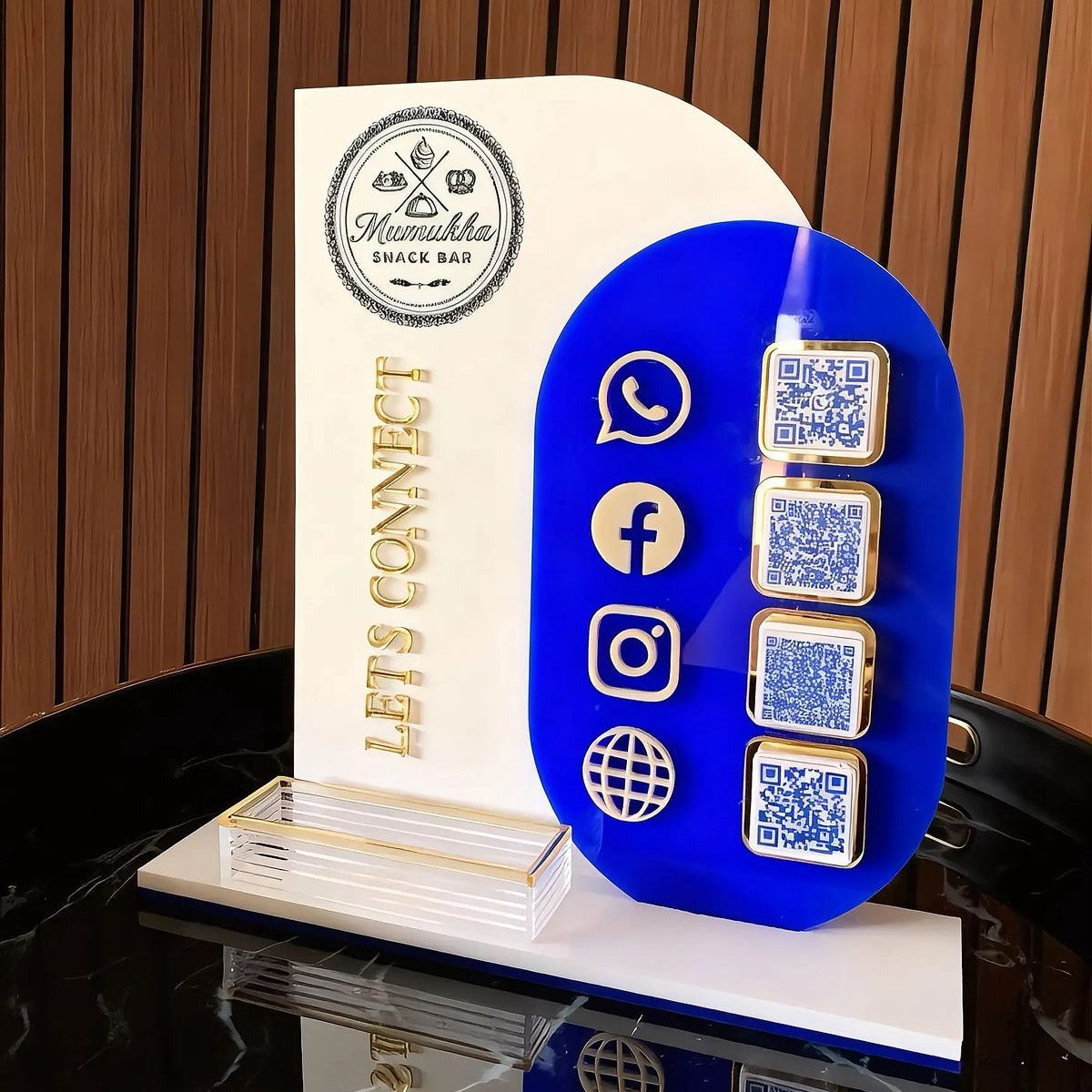 Dual Social Media Sign