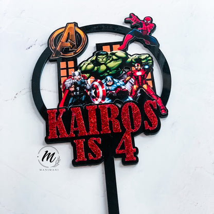 Custom Acrylic Cake Toppers – Creative & Novelty Designs