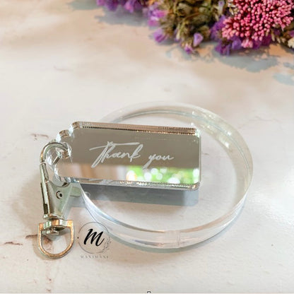 Acrylic Gift tags