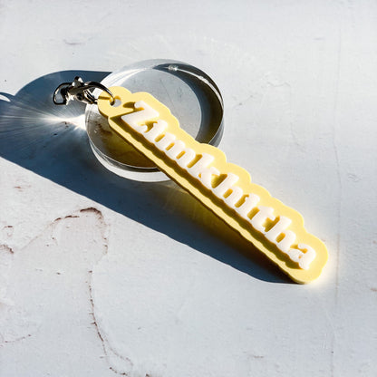 Layered Acrylic Kids Keyrings – School Bag Charms & Party Gifts