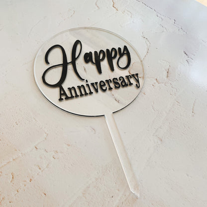 Acrylic Cake Topper