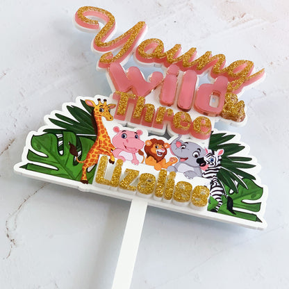 Custom Acrylic Cake Toppers – Creative & Novelty Designs