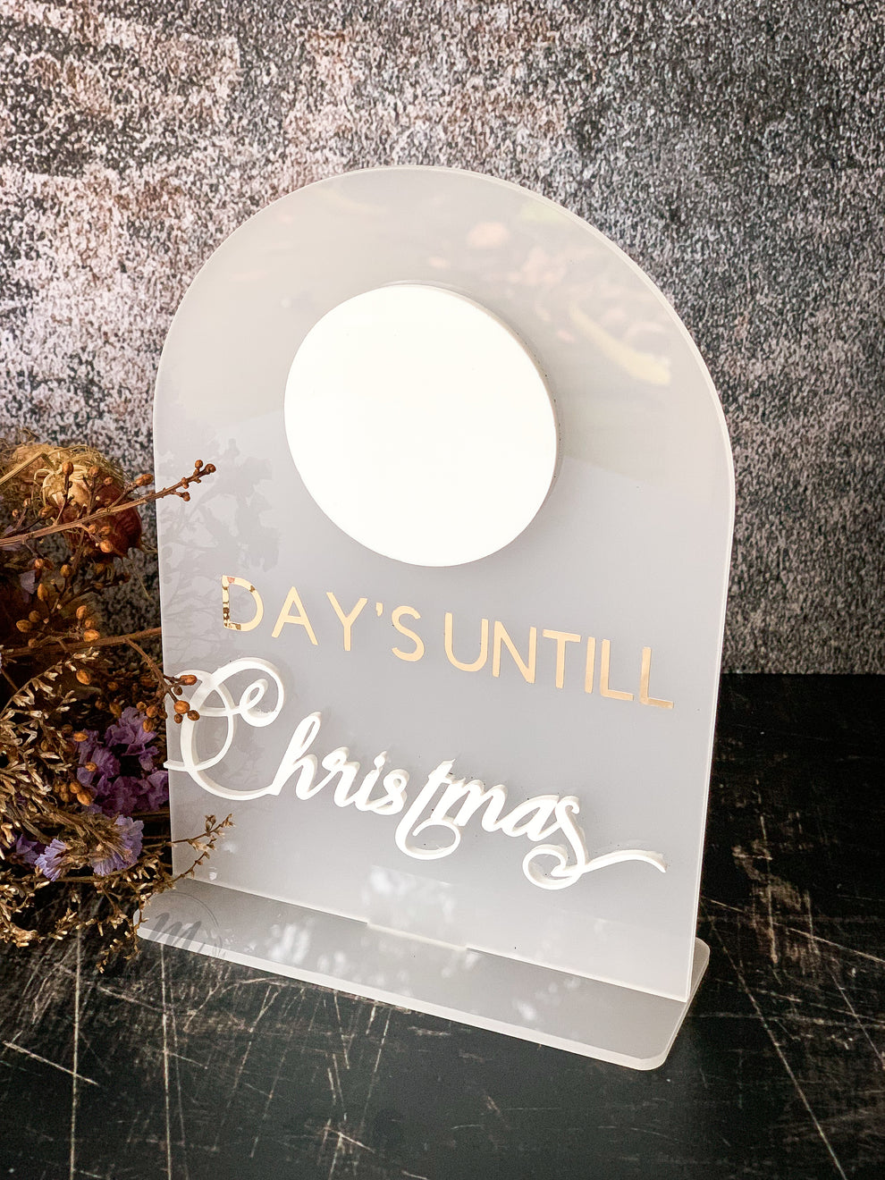 Christmas Countdown Stand – Manimani Design Studio