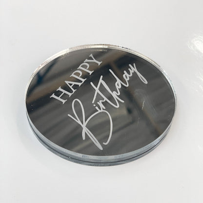 Acrylic Cake disk